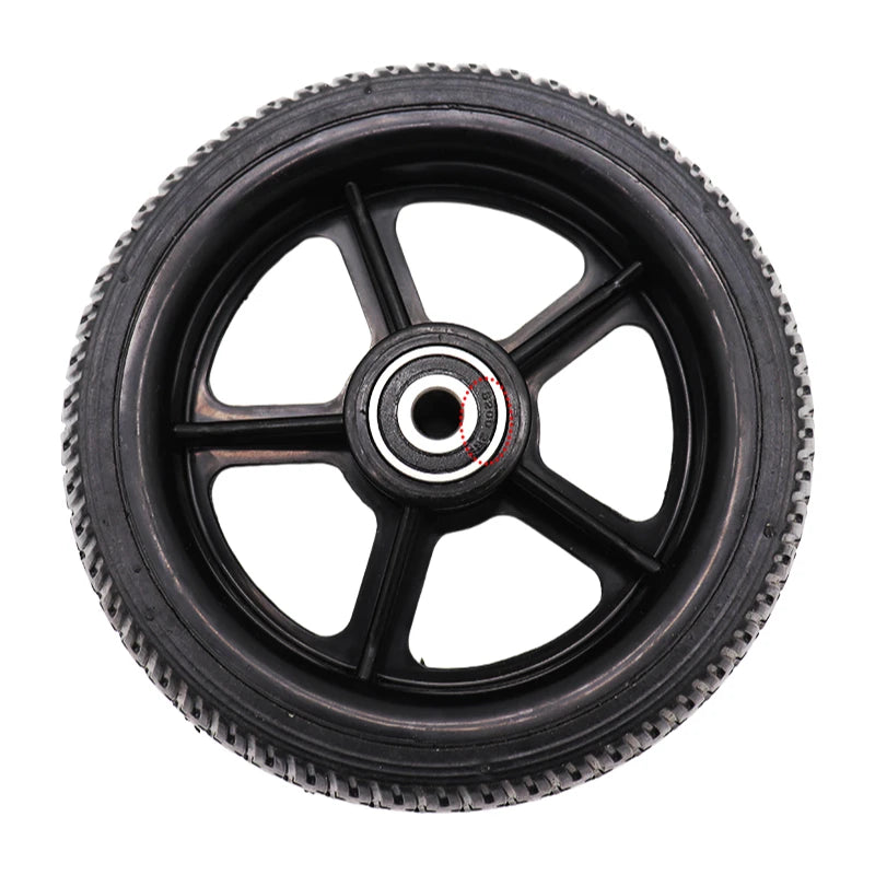 6.5-Inch solid wheels with plastic hubs/rims for electric scooters, smart folding electric longboard hoverboards