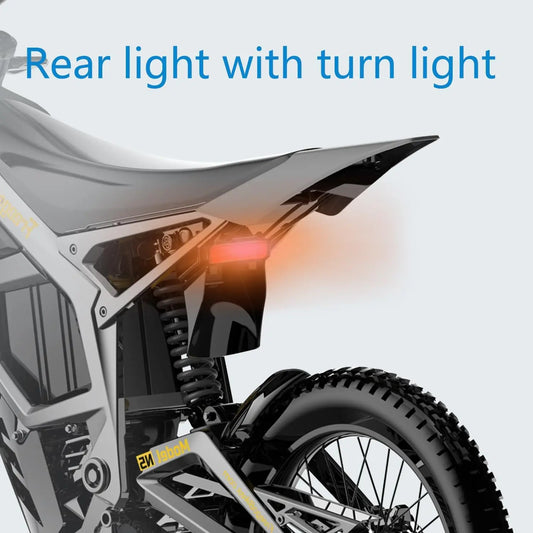 Freego Electric Dirt Bike 72V 40Ah 8000W Peak Mid-Drive Motor 53 MPH Electric Motorbike Motorcycle 4-Piston Hydraulic Brakes