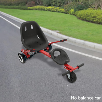 Adjustable Hoverboard Double Seat Attachment for 6.5-10 Inches Scooters Kids or Adults Use Outdoor Parent-Child Entertainment