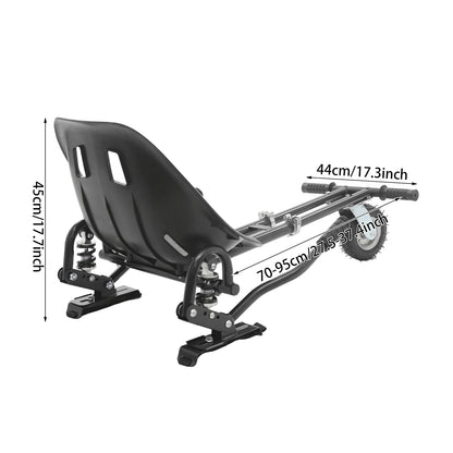Hoverboard Seat Attachment Balancing Scooter Seat Attachment, Adjustable Hoverboard Seat Attachment