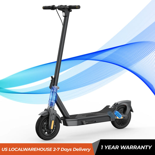 1000W/500W Electric Scooter 10/8.5 Inch 40/20 Mile Max Range Foldable E-scooter with Double Suspension APP Smart Control Scooter