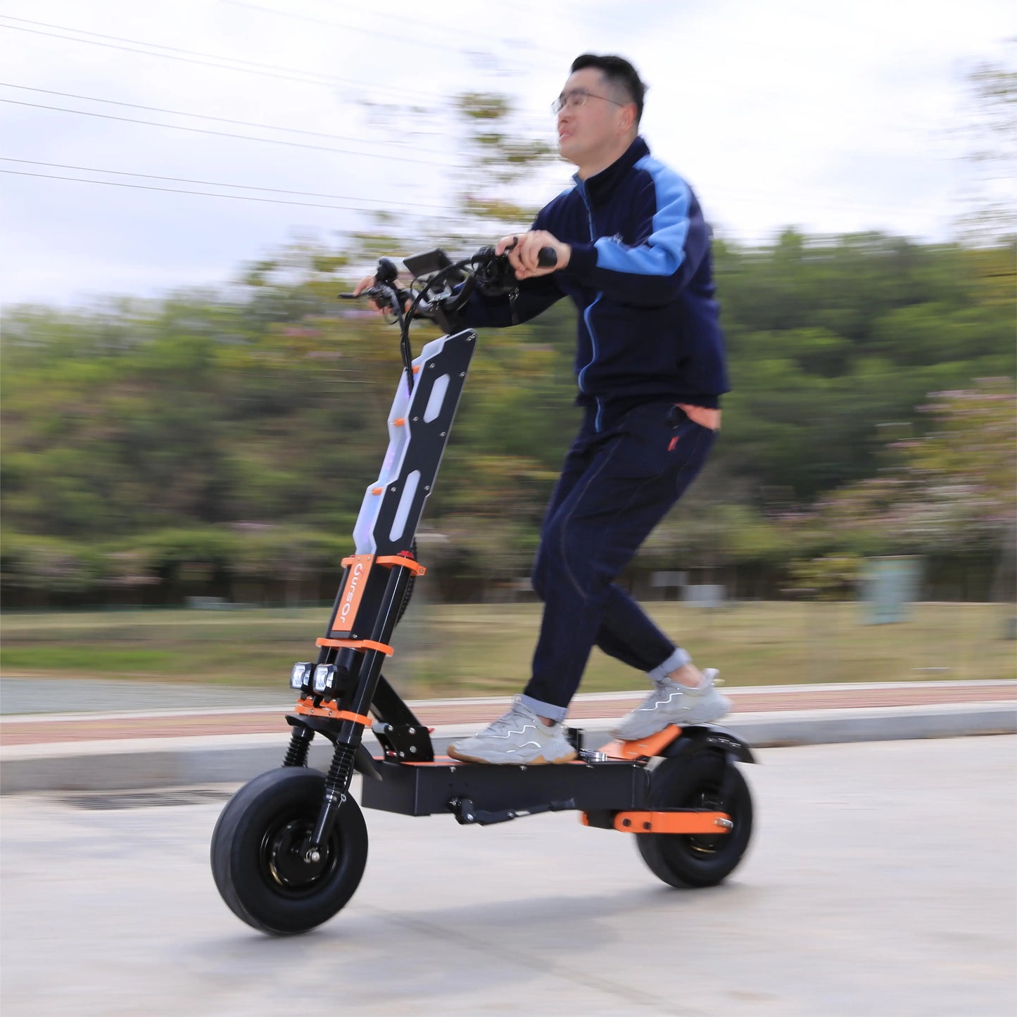 2025 Upgraded Escooter X8P 8000W 60V 38.4AH 13/14 inch Dual Motor Adult Off-road Electric Scooter Speed 100KM/H Mileage 120KM