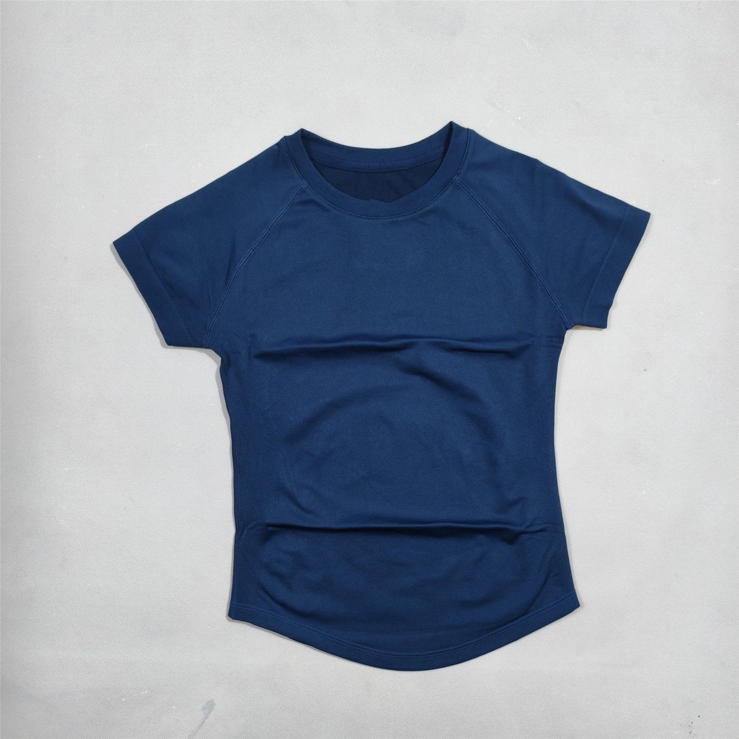 2-piece tight-fitting sports short sleeves, high-elastic moisture-wicking quick-drying seamless short sleeves,  for women, yoga