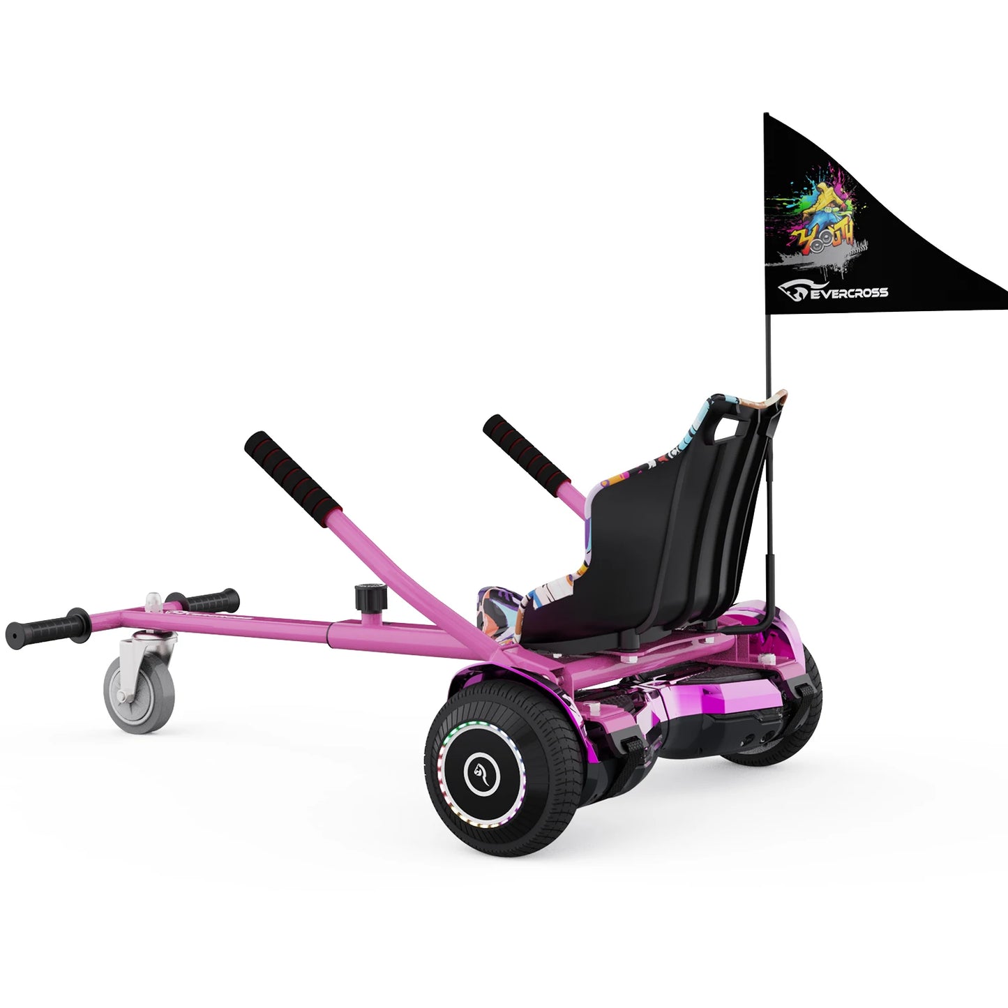 EU Stock Child Scooter Offroad Hoverkart Smart Karting 6.5inch Electric Racing Go Kart Three Wheel Hoverboard Hoverkart