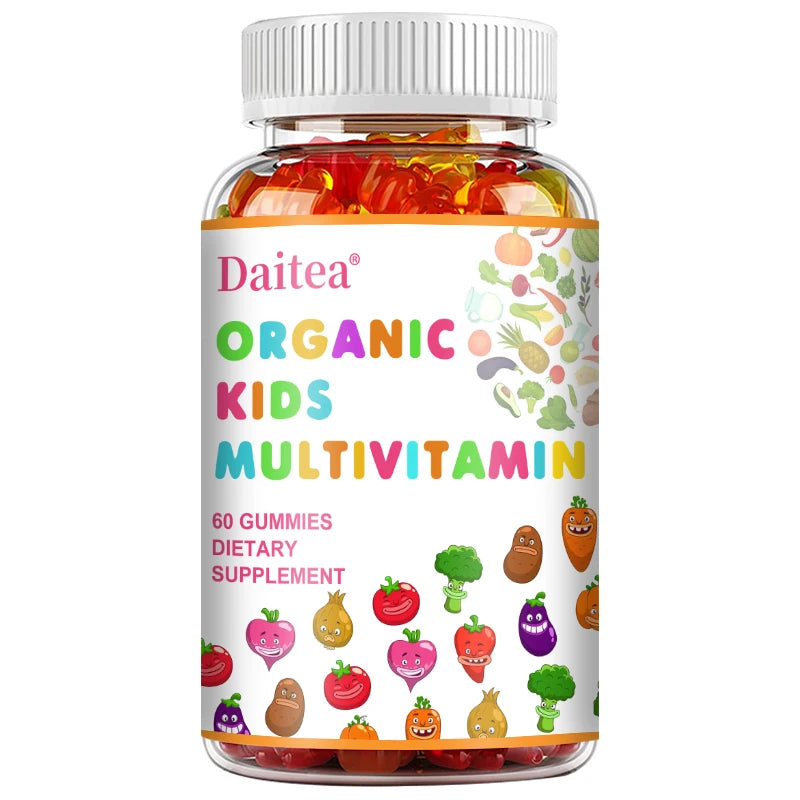 Vitamin C + Zinc Gummies - For Kids - Support Immune & Bone Health - 60 Gummies