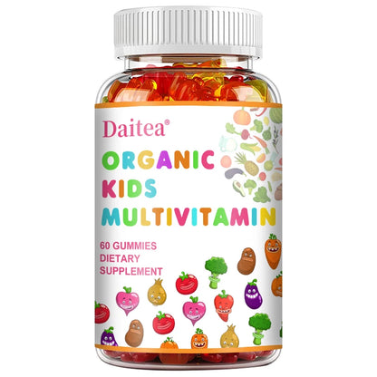 Vitamin C + Zinc Gummies - For Kids - Support Immune & Bone Health - 60 Gummies