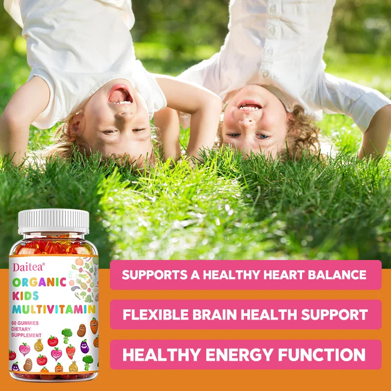 Vitamin C + Zinc Gummies - For Kids - Support Immune & Bone Health - 60 Gummies