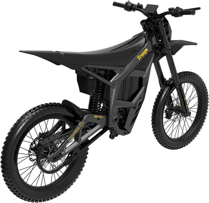 Freego Electric Dirt Bike 72V 40Ah 8000W Peak Mid-Drive Motor 53 MPH Electric Motorbike Motorcycle 4-Piston Hydraulic Brakes