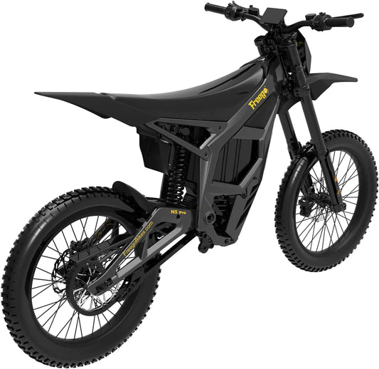 Freego Electric Dirt Bike 72V 40Ah 8000W Peak Mid-Drive Motor 53 MPH Electric Motorbike Motorcycle 4-Piston Hydraulic Brakes