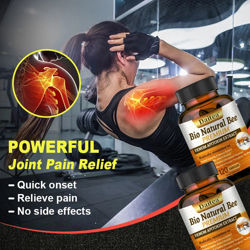 Daitea Joint Pain Capsules - Support Arthritis, Sprains, Knee Arthritis, Shoulder Arthritis, Rheumatoid Arthritis