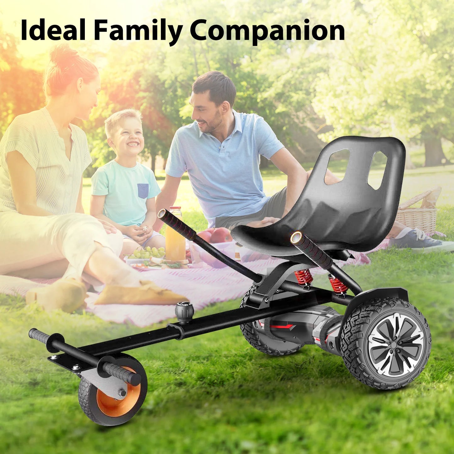GYROOR Scooter Hoverkart Smart Karts Smart Balance Wheel Children Hoverboard Go Karts