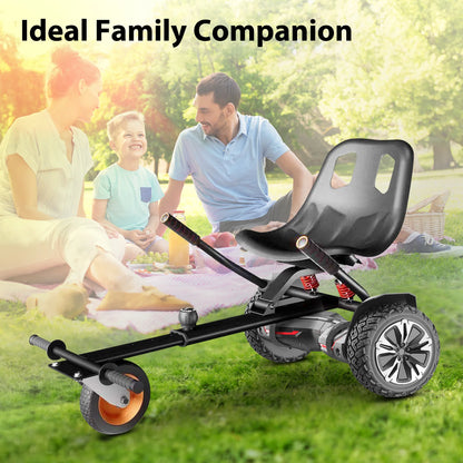 GYROOR Scooter Hoverkart Smart Karts Smart Balance Wheel Children Hoverboard Go Karts
