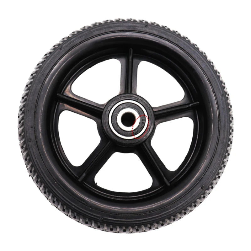 6.5-Inch solid wheels with plastic hubs/rims for electric scooters, smart folding electric longboard hoverboards