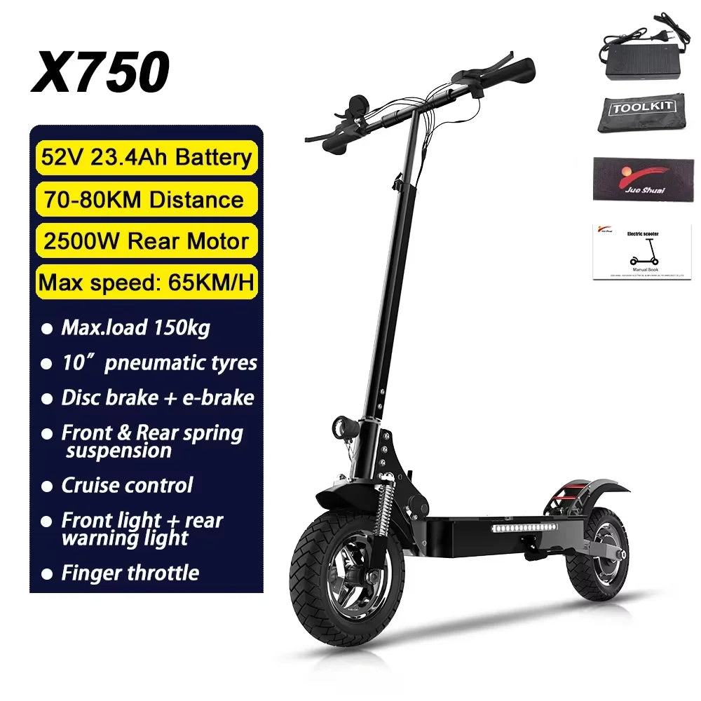 MX AU USA SA CA  in Stock 500W-6000W Adults Electric Scooter 10" 11" Fat Tires Foldable Escooter Free Shipping