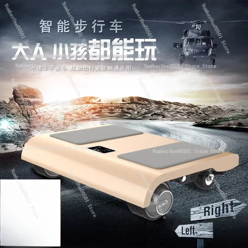 bxFy6TQP High Speed Electric Drift Skateboard for Adults Kids Lithium Battery Four Wheel Self Balancing Hoverboard