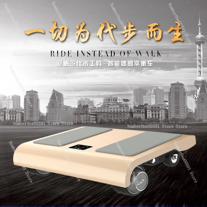 bxFy6TQP High Speed Electric Drift Skateboard for Adults Kids Lithium Battery Four Wheel Self Balancing Hoverboard