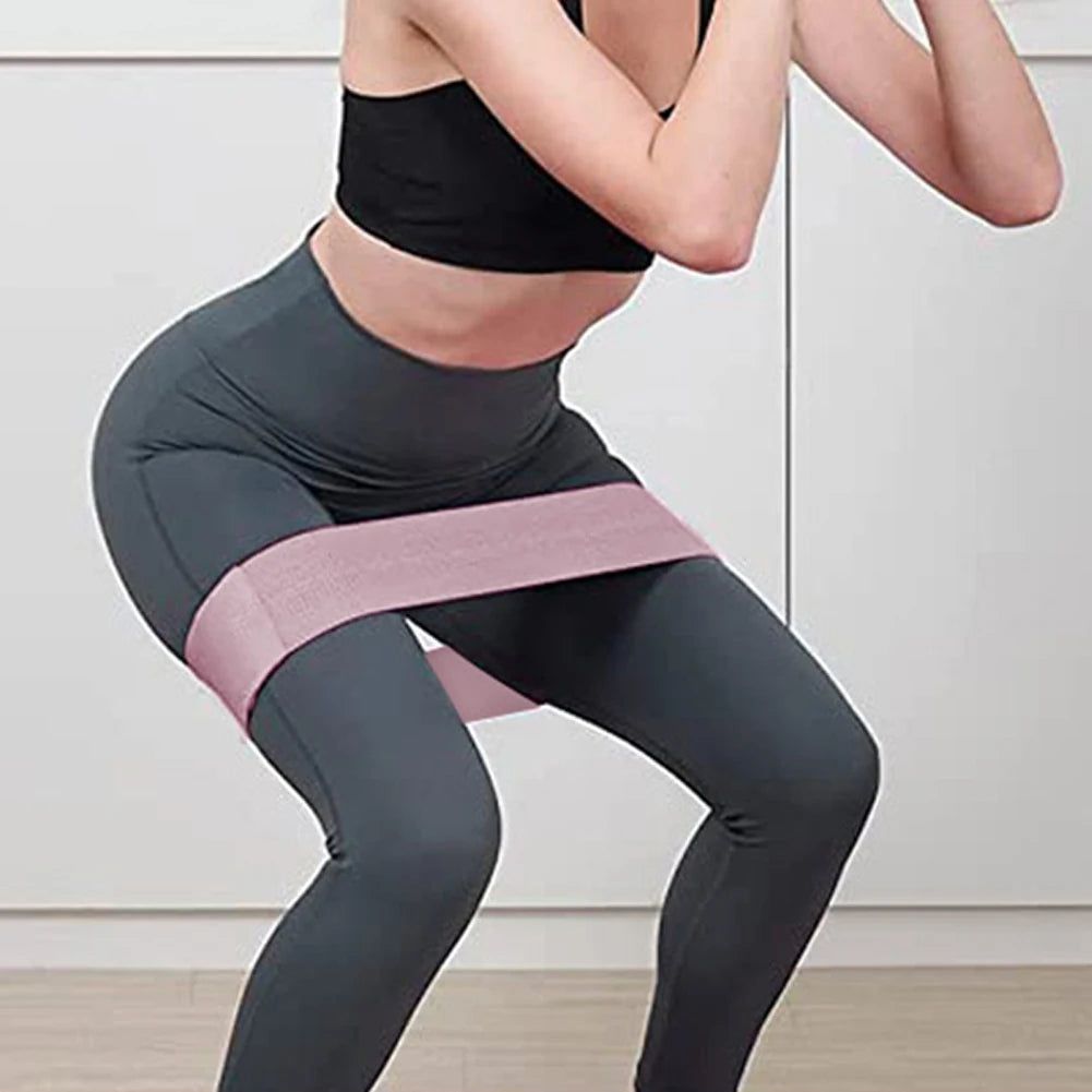 1PCS Resistance Hip Booty Bands Glute Thigh Elastic Workout Bands Squat Circle Stretch Fitness Strips Loops Yoga Gym Equipment
