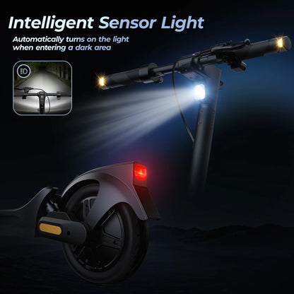 1000W/500W Electric Scooter 10/8.5 Inch 40/20 Mile Max Range Foldable E-scooter with Double Suspension APP Smart Control Scooter