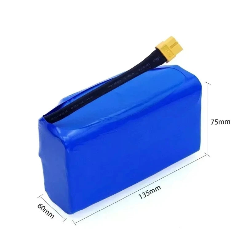 36V 20000mAh Superior Lithium-Ion Rechargeable Battery for Electric Self-Suction Hoverboard Unicycle 20AH Long-Lasting Power